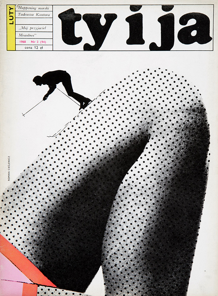 Roman Cieślewicz, "Ty i ja", okładka magazynu, 1968, fot. materiały prasowe